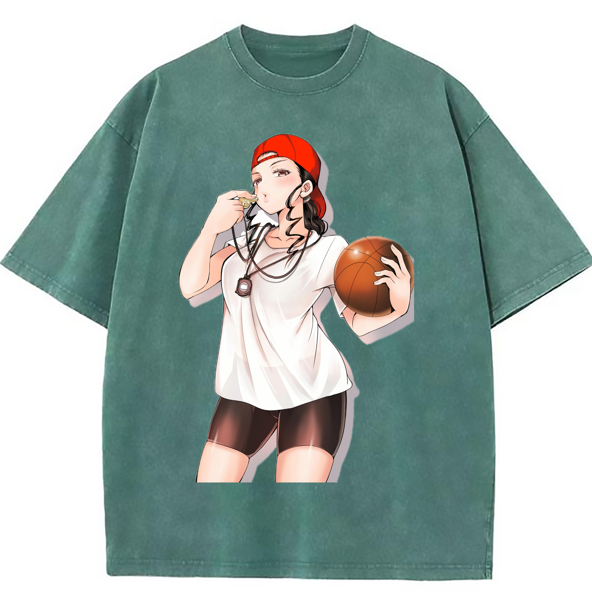 （画像用） SLAM DUNK／スラムダンク 綿100% ヴィンテージ風 半袖Tシャツ（フロントプリント）